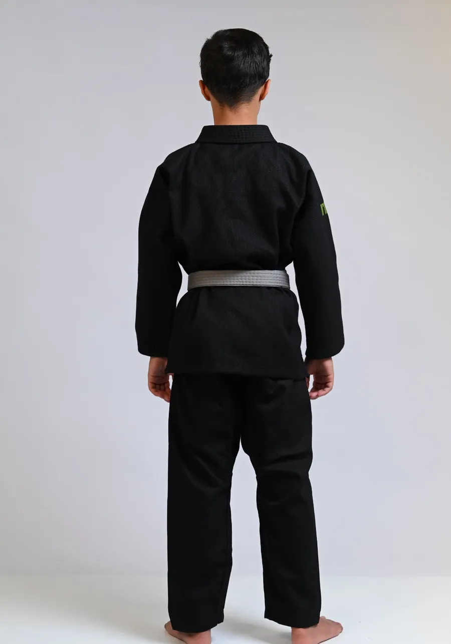 Kimono Infantil ITG Amazônia Jacaré Preto