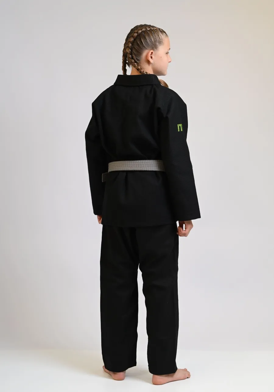 Kimono Infantil ITG Amazônia Jacaré Preto