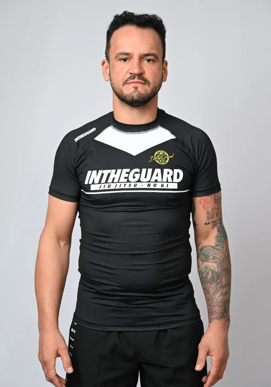 Rash Guard Masculina Team ITG PRETO