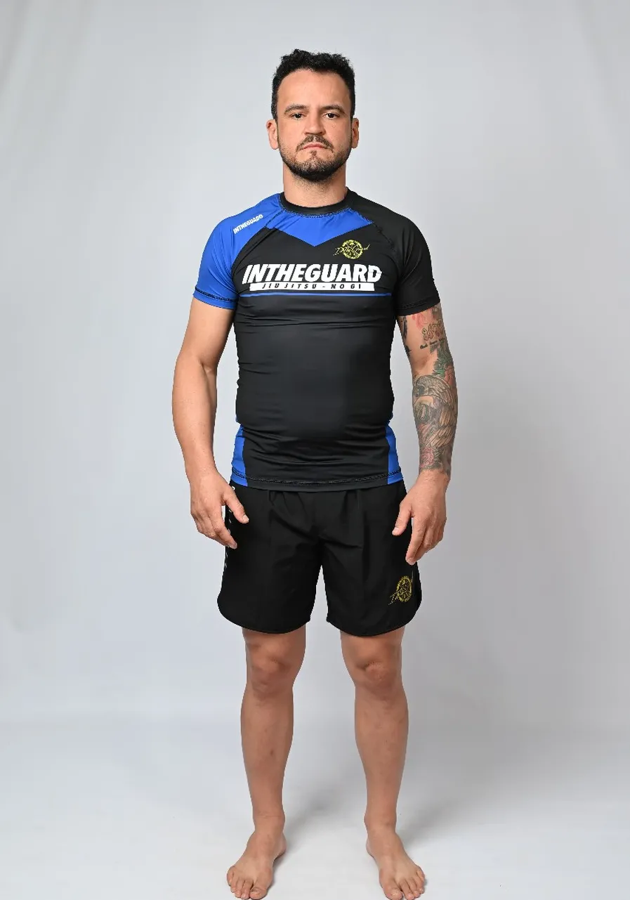 Rash Guard Masculina Team ITG AZUL