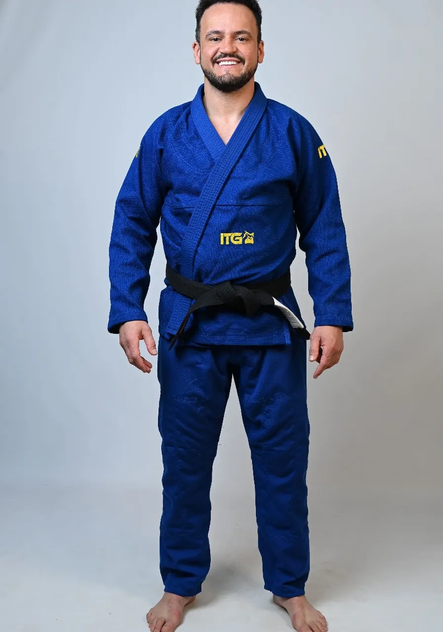 Kimono In The guard Jiu-Jitsu New Azul