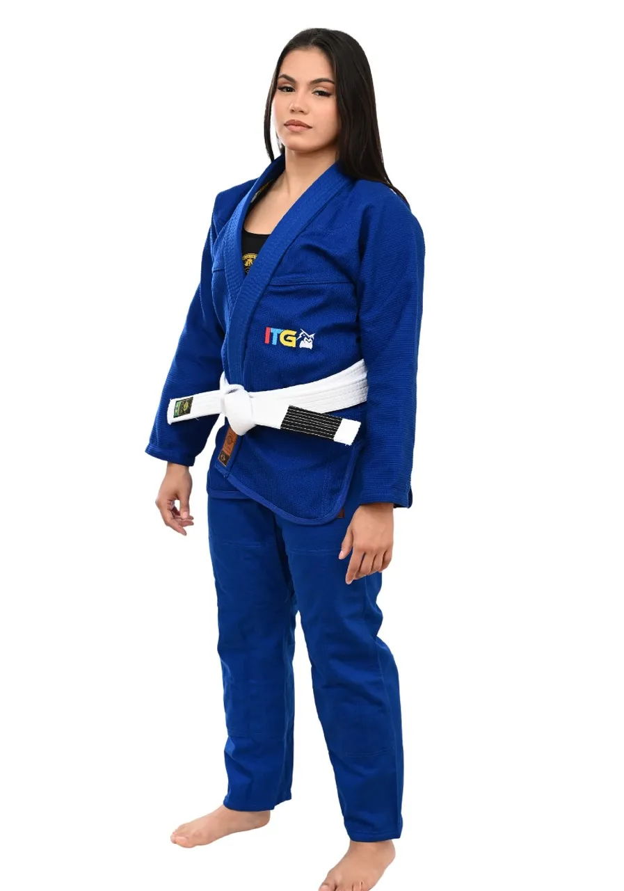 Kimono Feminino In The Guard Pró Colors Azul
