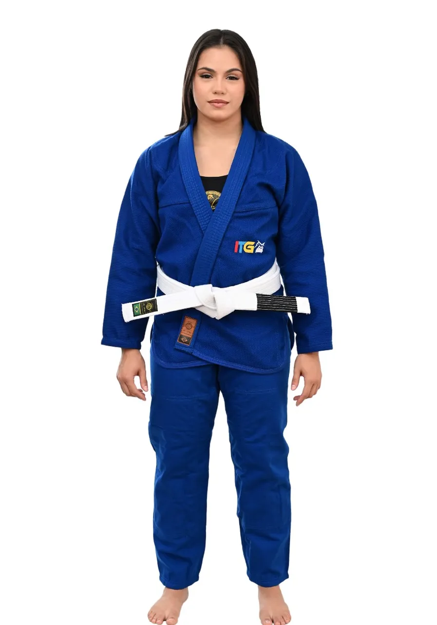 Kimono Feminino In The Guard Pró Colors Azul