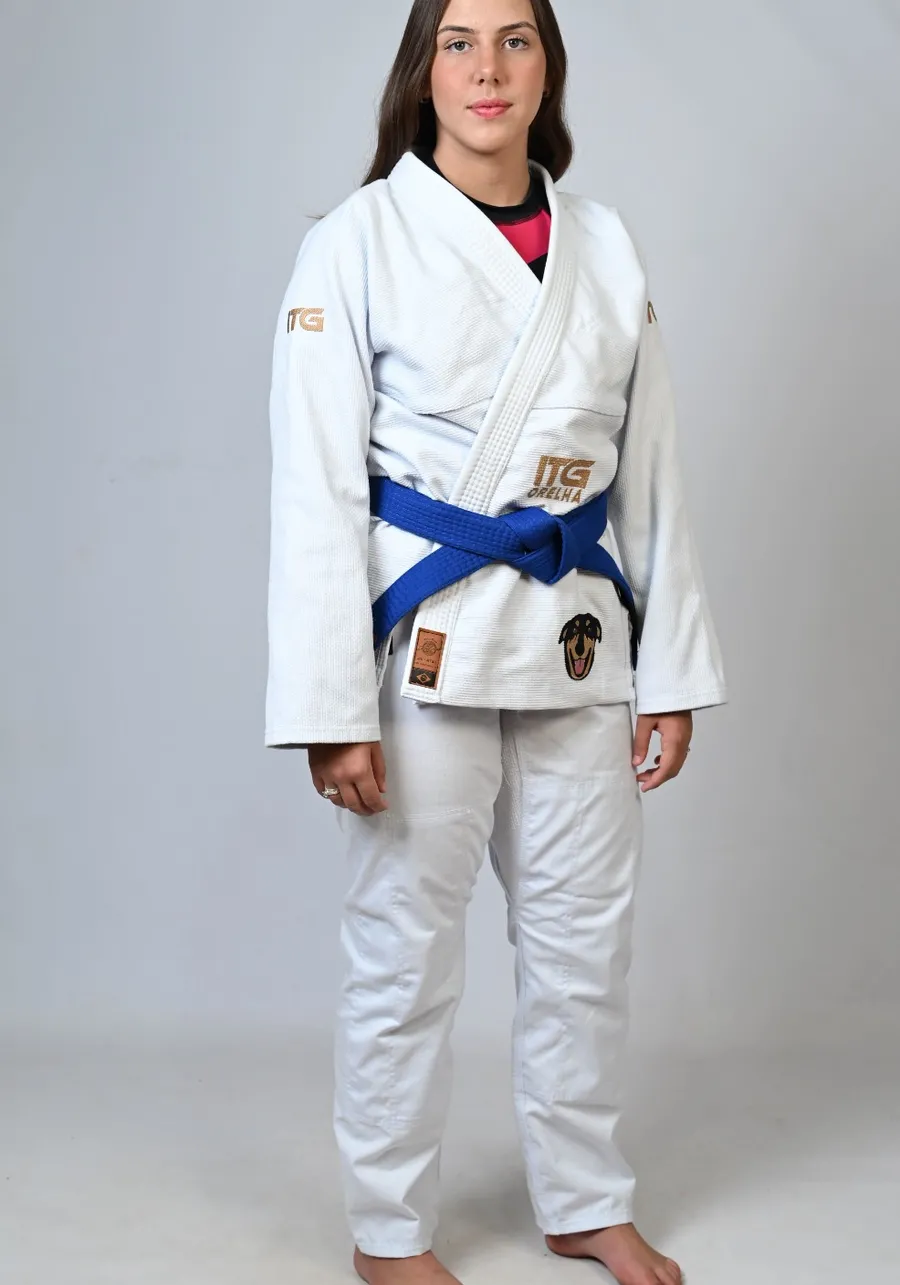 Kimono In The Guard Feminino ORELHA Branco 