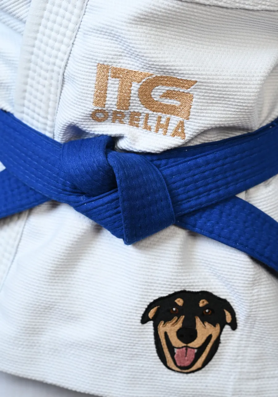 Kimono In The Guard Feminino ORELHA Branco 