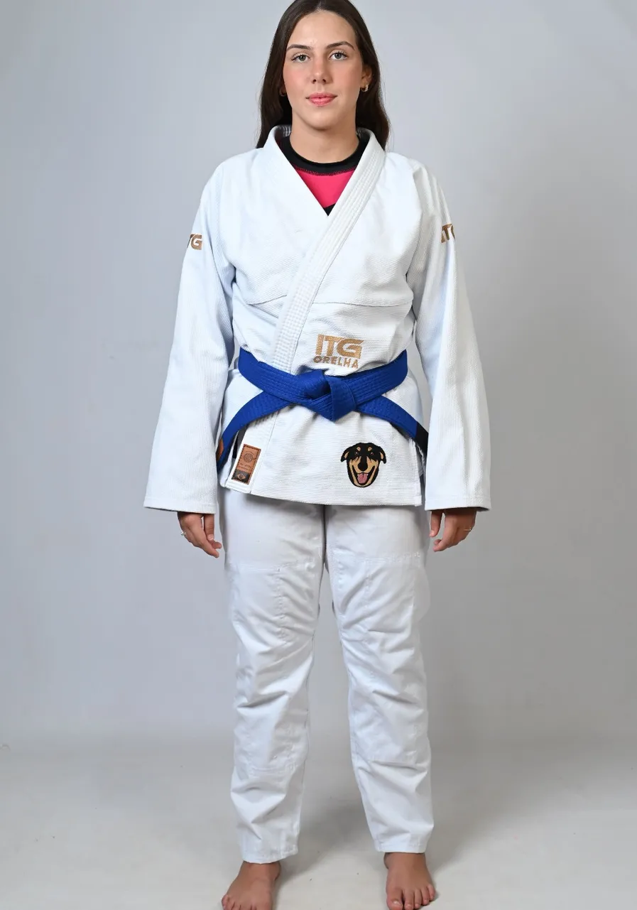 Kimono In The Guard Feminino ORELHA Branco 