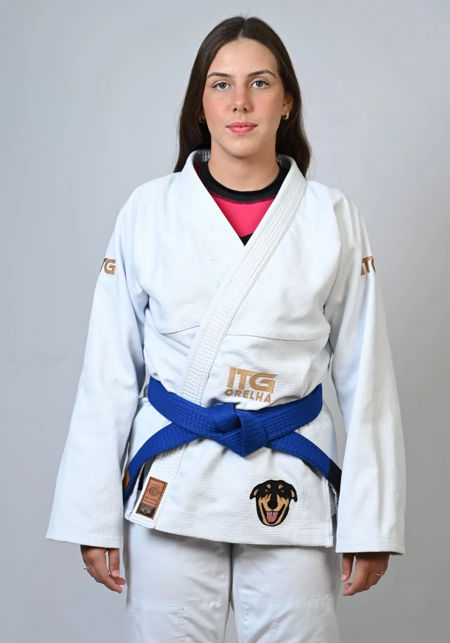 Kimono In The Guard Feminino ORELHA Branco 