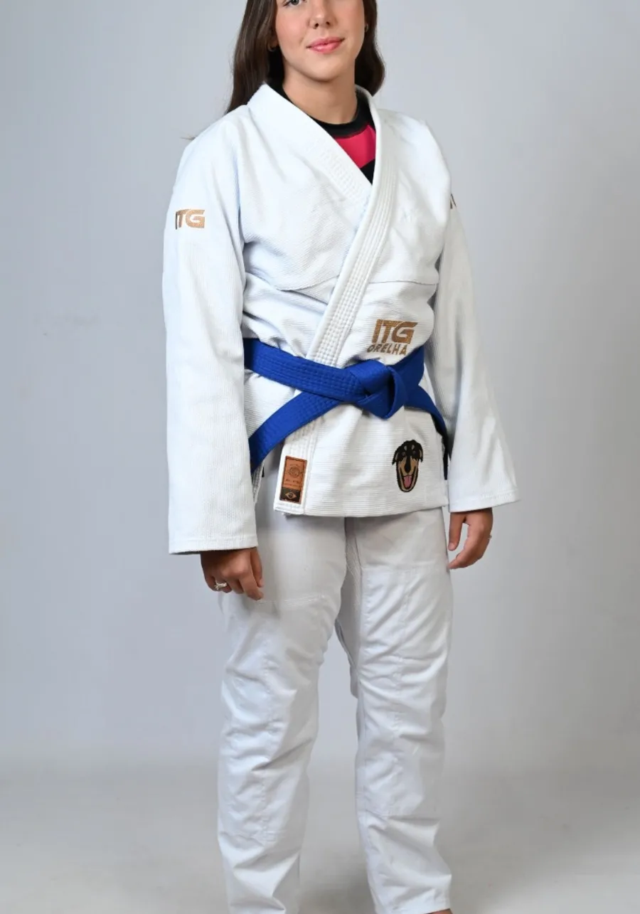 Kimono In The Guard Feminino ORELHA Branco 