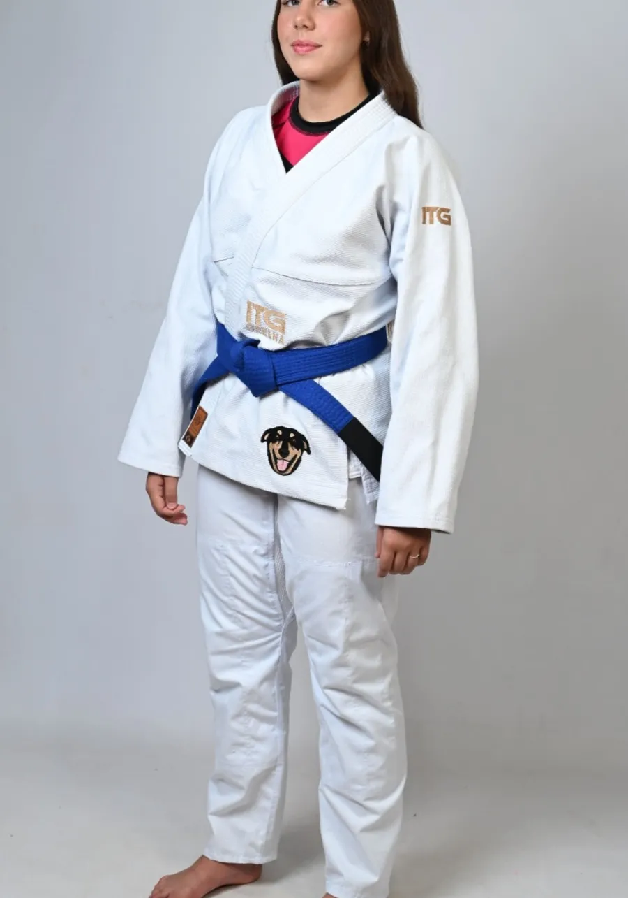 Kimono In The Guard Feminino ORELHA Branco 