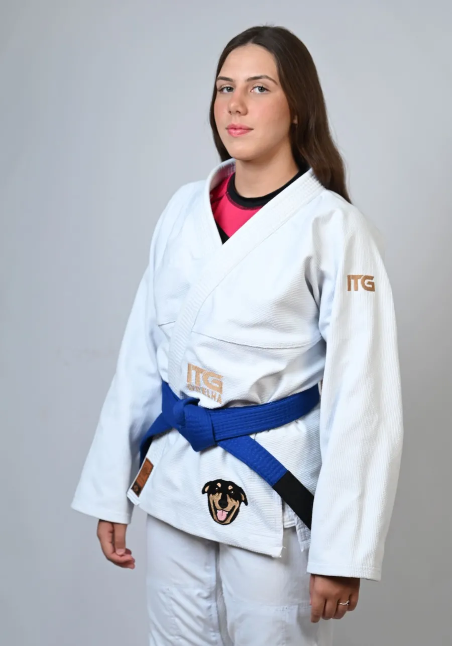 Kimono In The Guard Feminino ORELHA Branco 