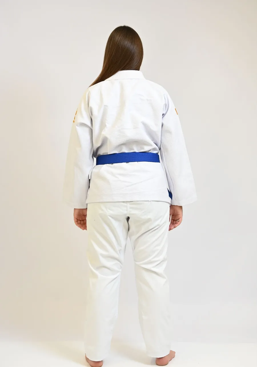 Kimono Feminino In The Guard Amazonia Jaguar Branco