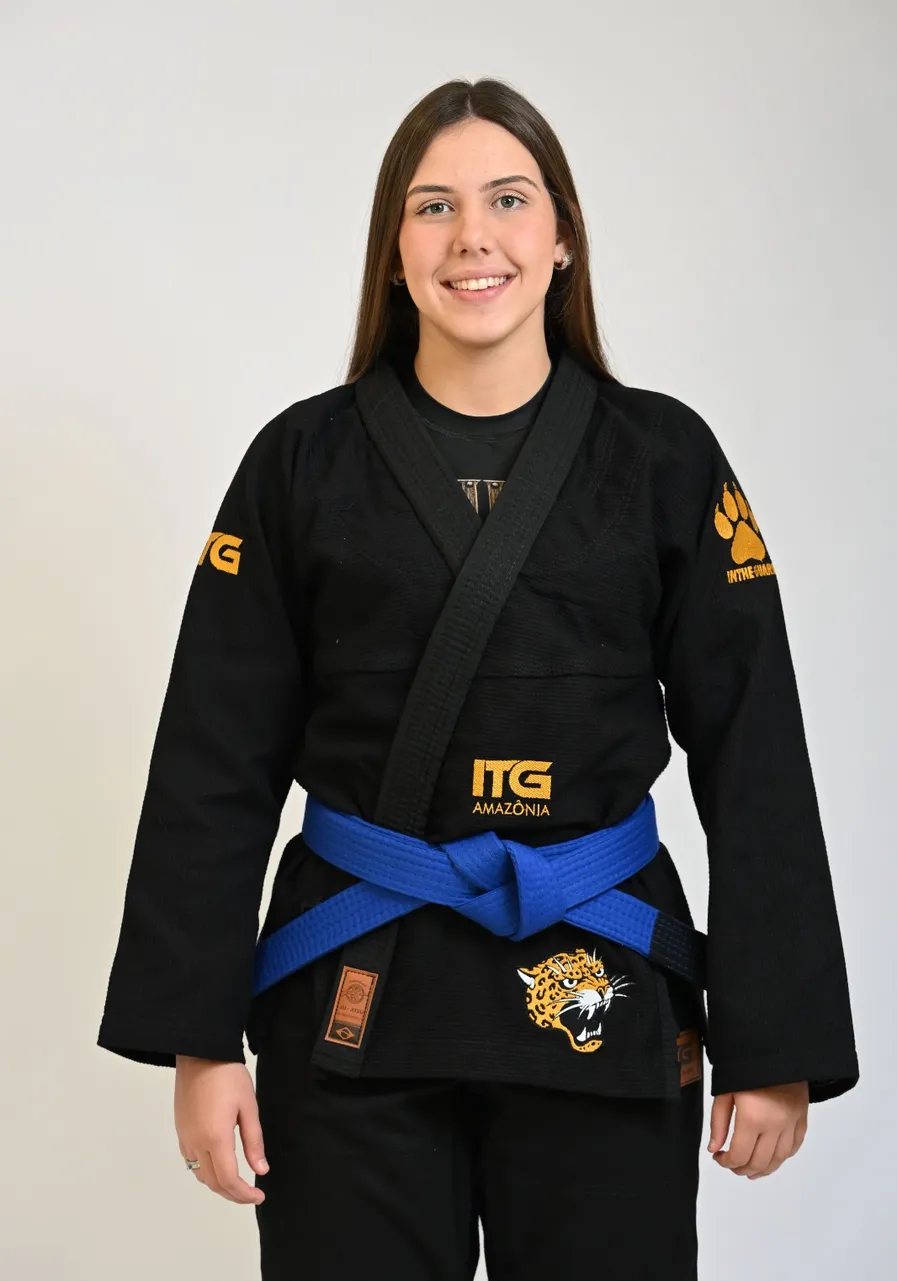 Kimono Feminino In The Guard Amazônia Jaguar Preto