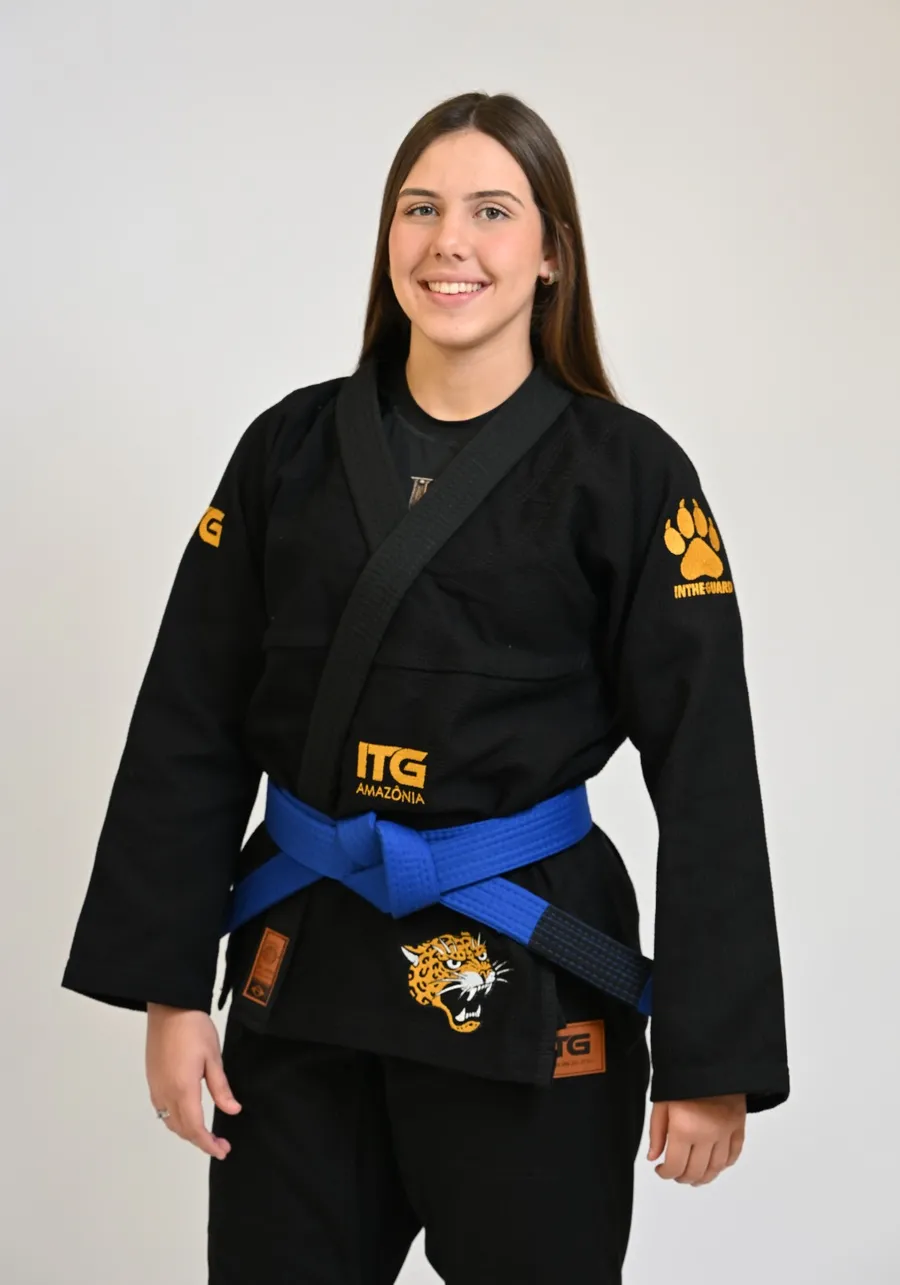 Kimono Feminino In The Guard Amazonia Jaguar Preto