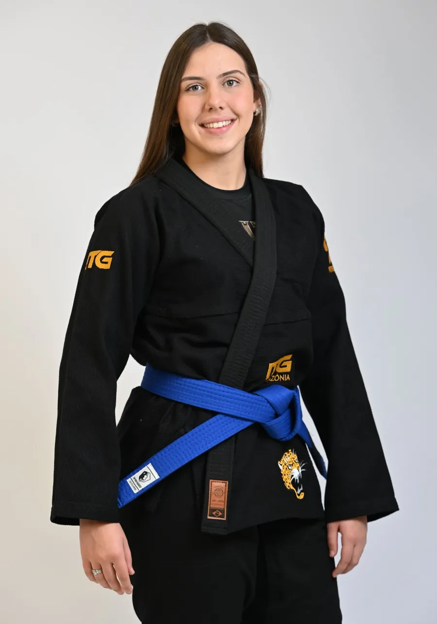 Kimono Feminino In The Guard Amazonia Jaguar Preto