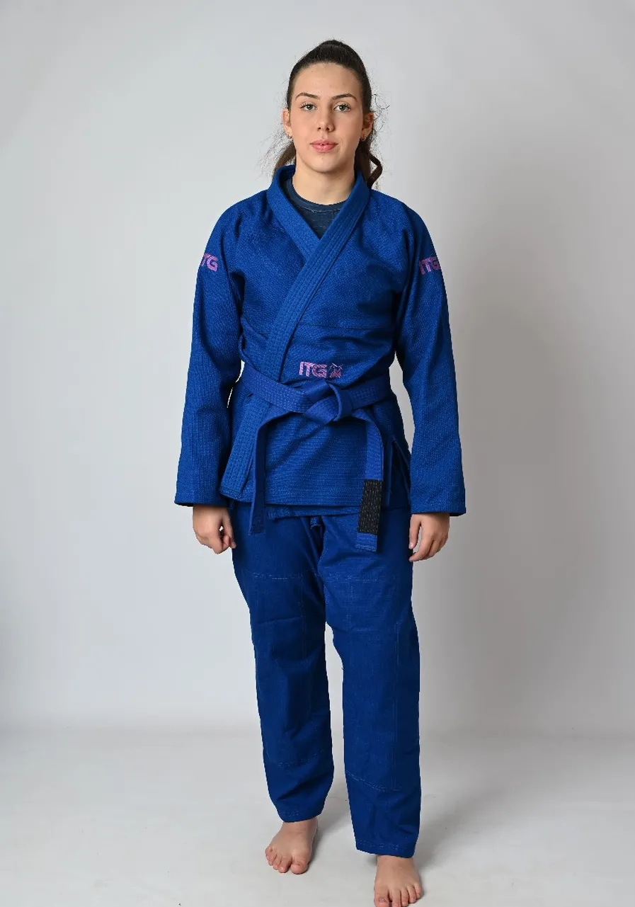 Kimono Feminino In The Guard Purple Azul