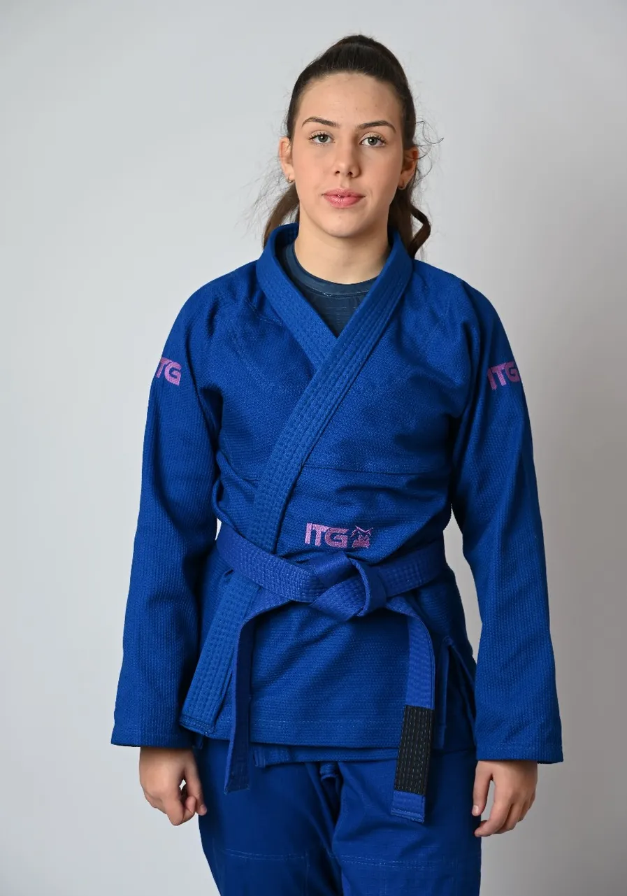 Kimono Feminino In The Guard Purple Azul