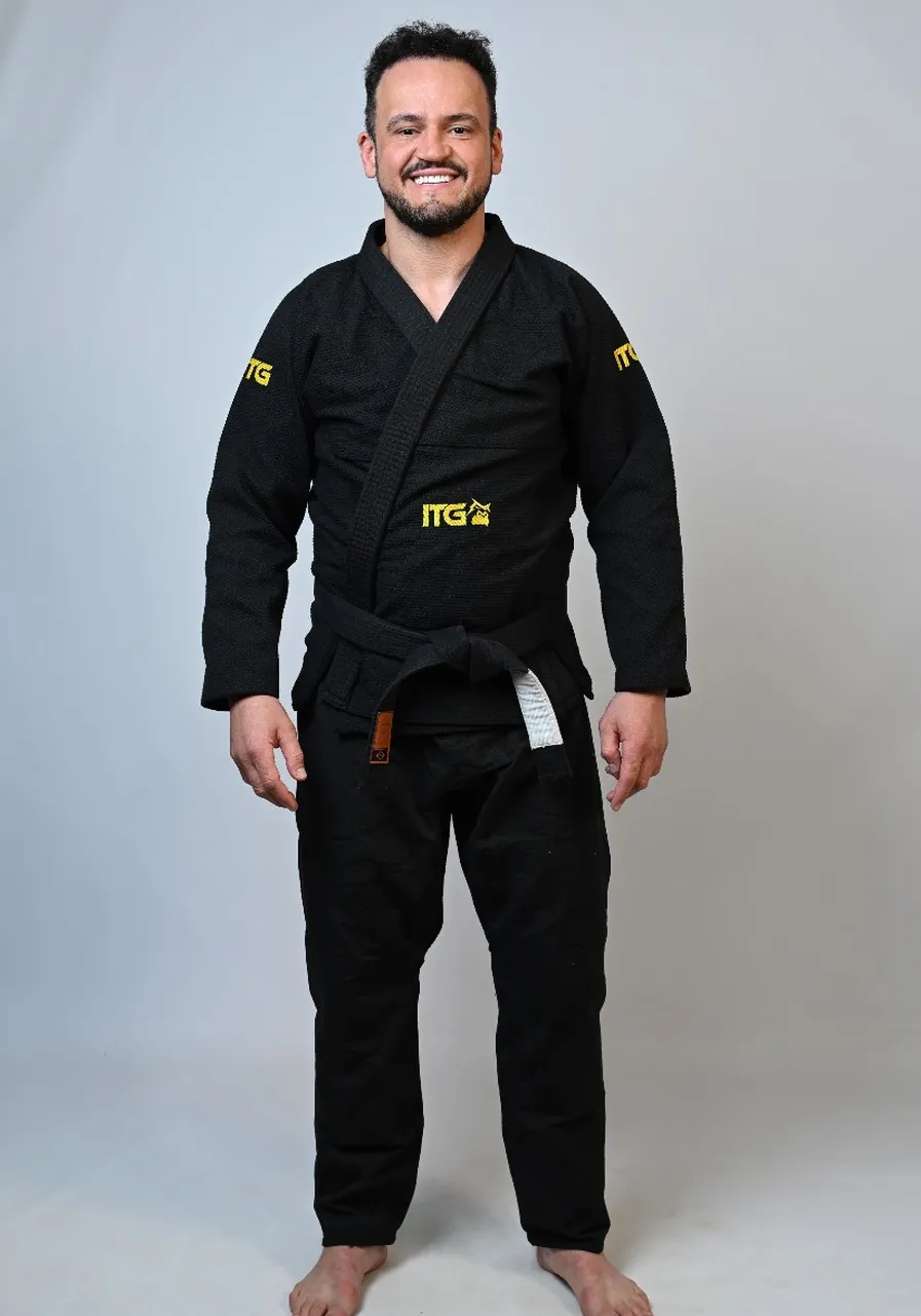 Kimono In The Guard Jiu-Jitsu New Preto