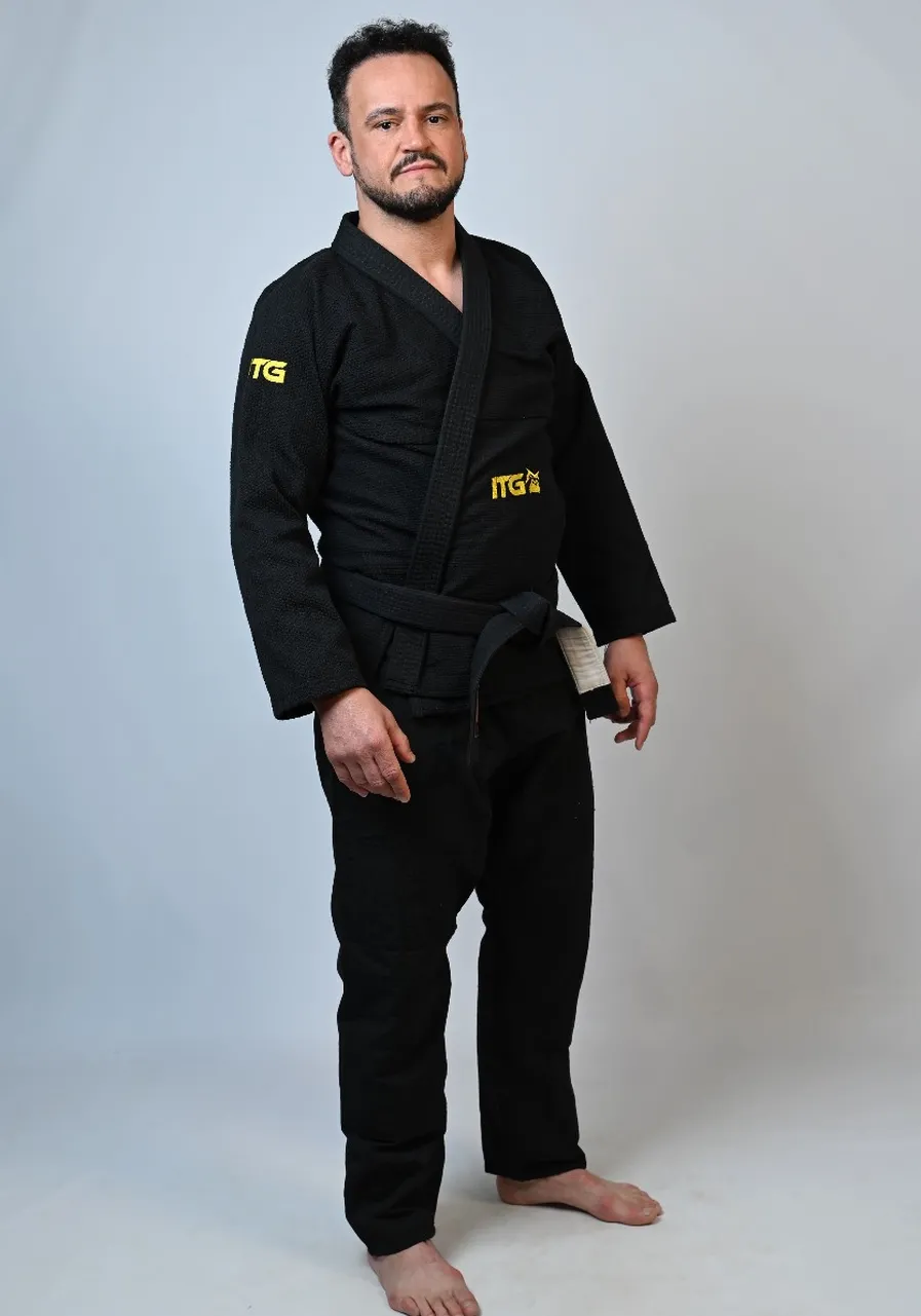 Kimono In The Guard Jiu-Jitsu New Preto