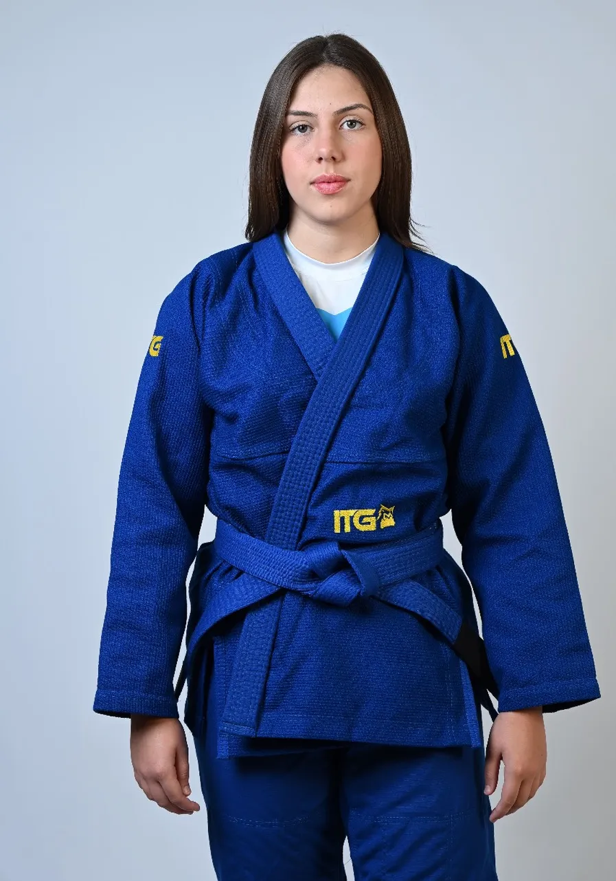 Kimono Feminino In The Guard Jiu-Jitsu New 2025 Azul