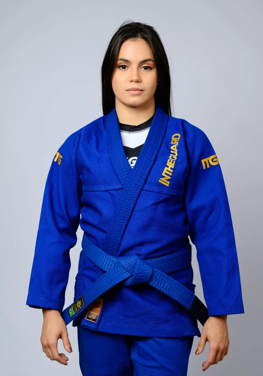 Kimono Feminino In The Guard Pró Azul