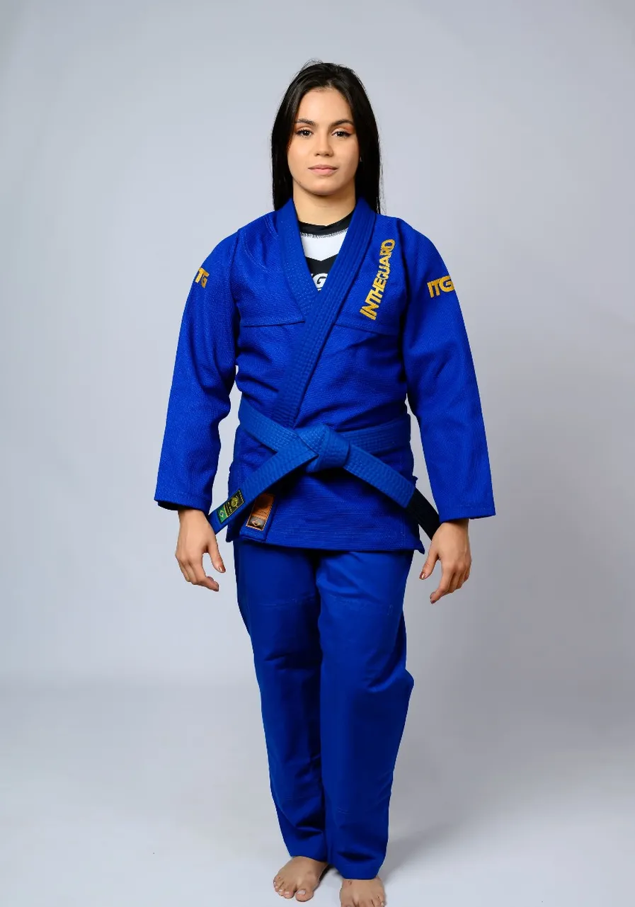 Kimono Feminino In The Guard Pró Azul