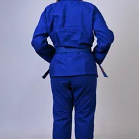 Kimono Feminino In The Guard Jiu-Jitsu Liso PRÓ Azul - imagem 7