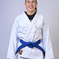 Kimono Feminino In The Guard Jiu-Jitsu Liso PRÓ Azul - imagem 2