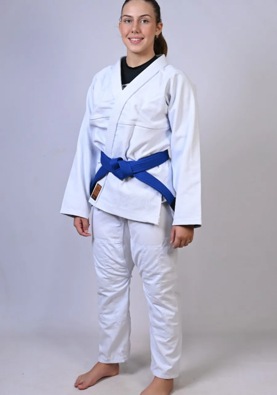 Kimono Feminino In The Guard Jiu-Jitsu Liso PRÓ Azul