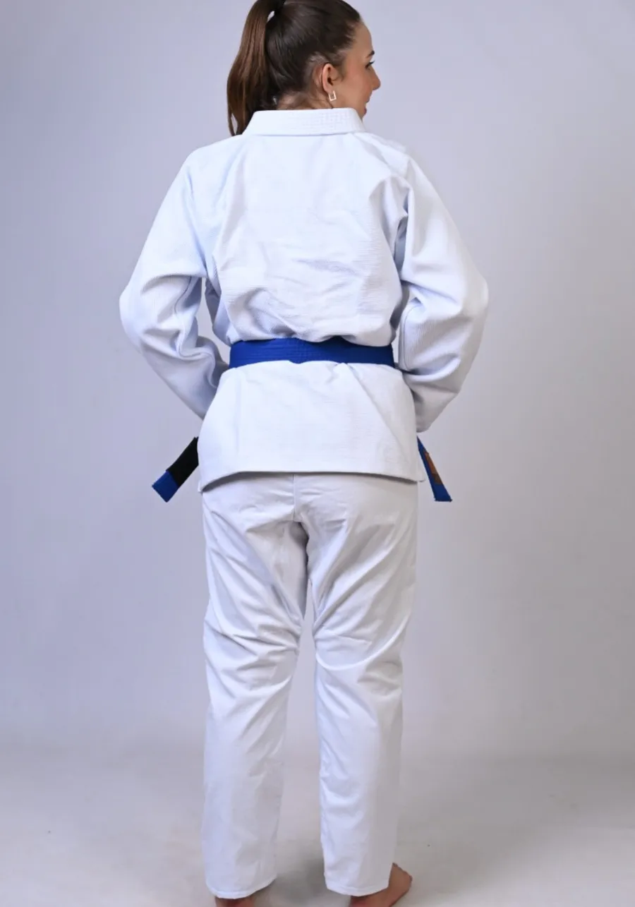 Kimono Feminino In The Guard Jiu-Jitsu Liso PRÓ Azul