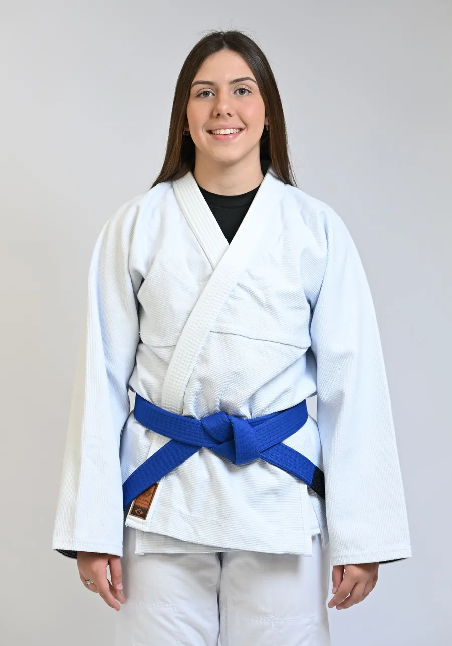 Kimono Feminino In The Guard Jiu-Jitsu Liso PRÓ Azul
