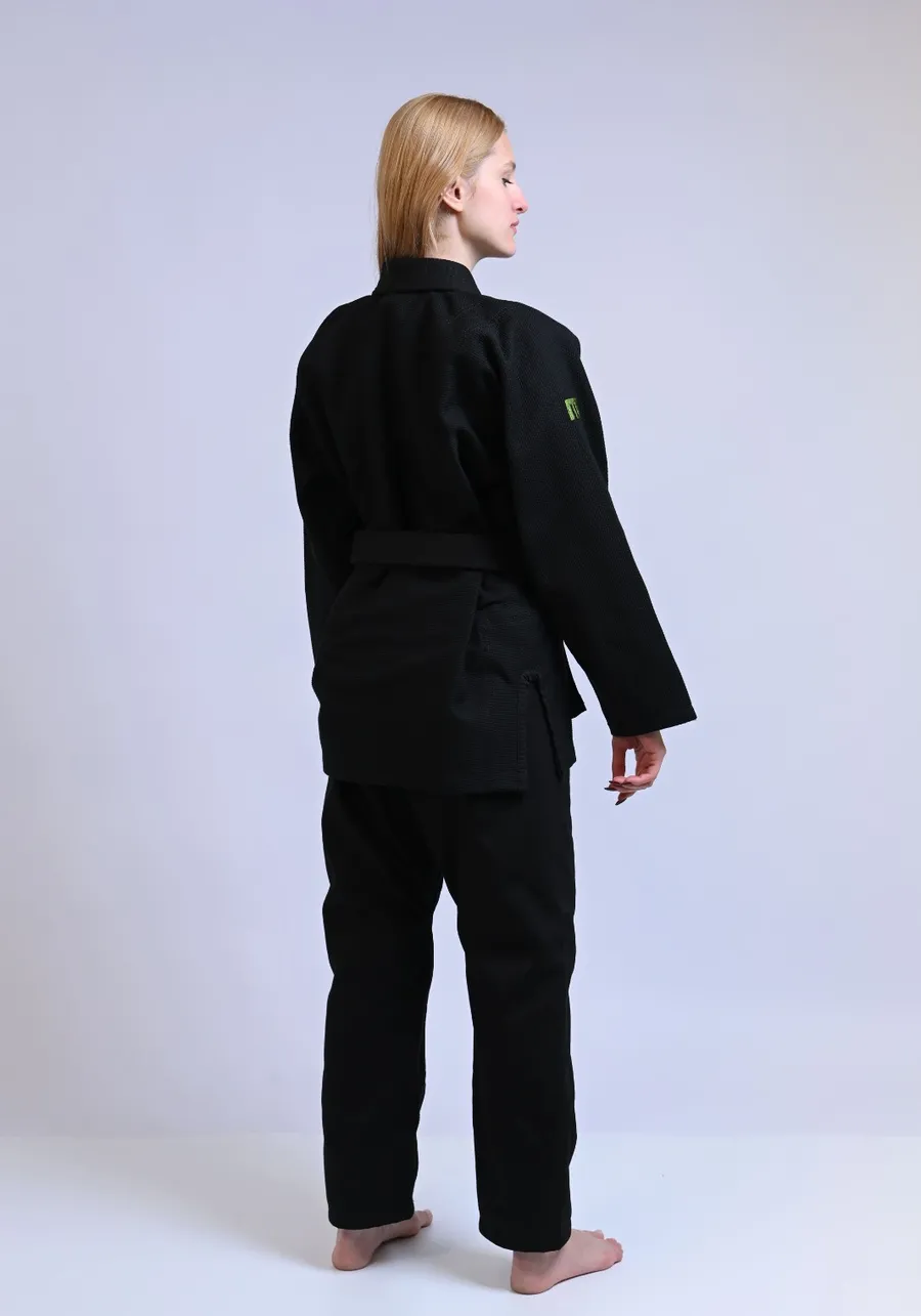 Kimono In The Guard Feminino Amazonia Jacare Preto