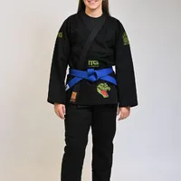 Kimono In The Guard Feminino Amazonia Jacare Preto - imagem 1