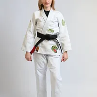 Kimono In The Guard Feminino Amazonia Jacare Branco - imagem 1