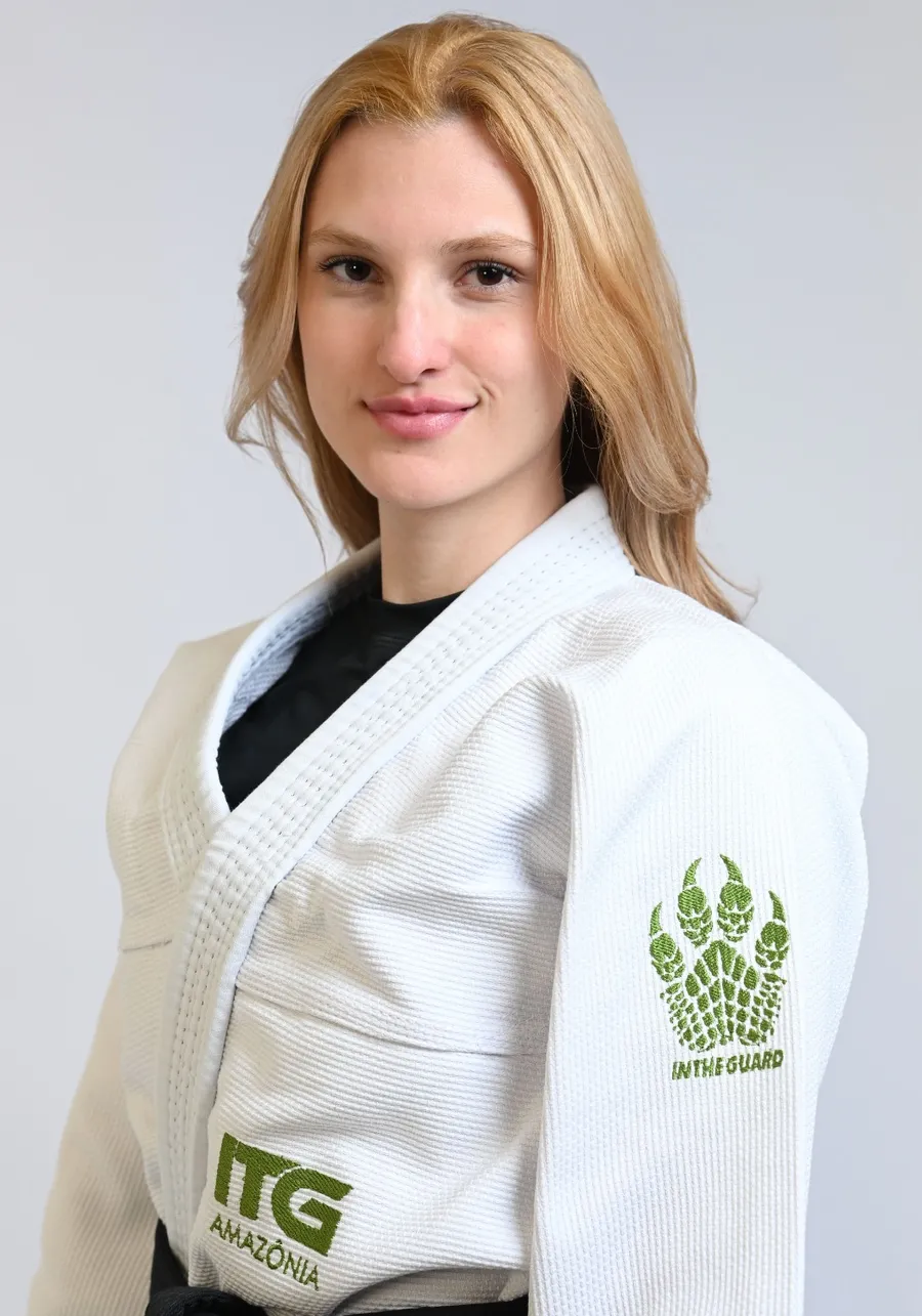 Kimono In The Guard Feminino Amazonia Jacare Branco