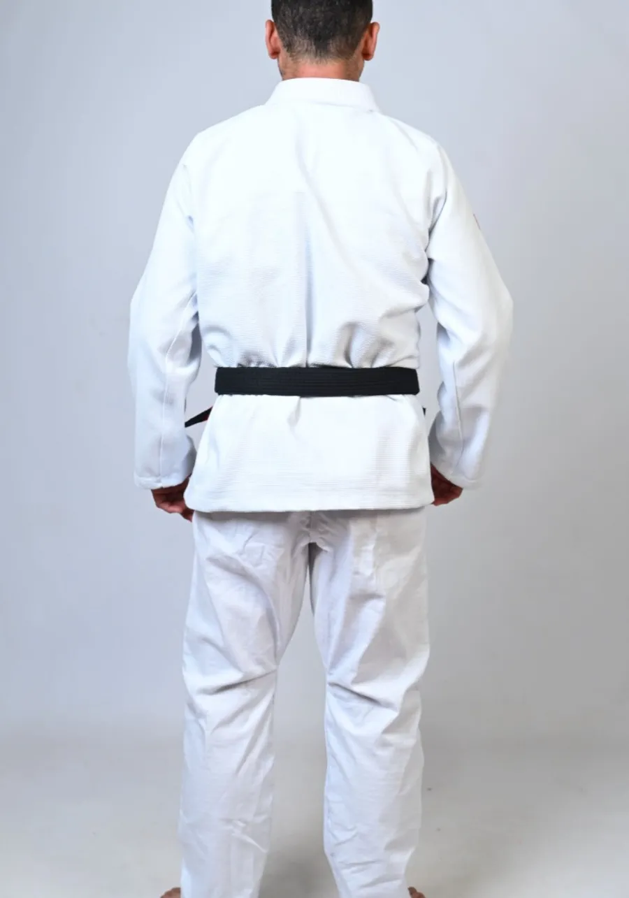 Kimono In The Guard Jiu-Jitsu AMAZÔNIA BOTO ROSA BRANCO