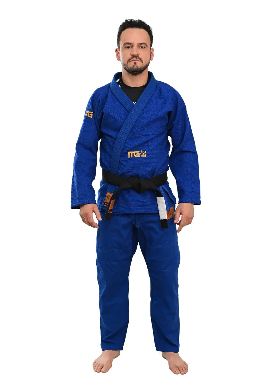 Kimono In The Guard Gold Pró Azul