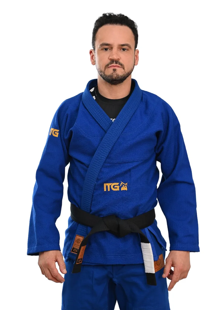 Kimono In The Guard Gold Pró Azul