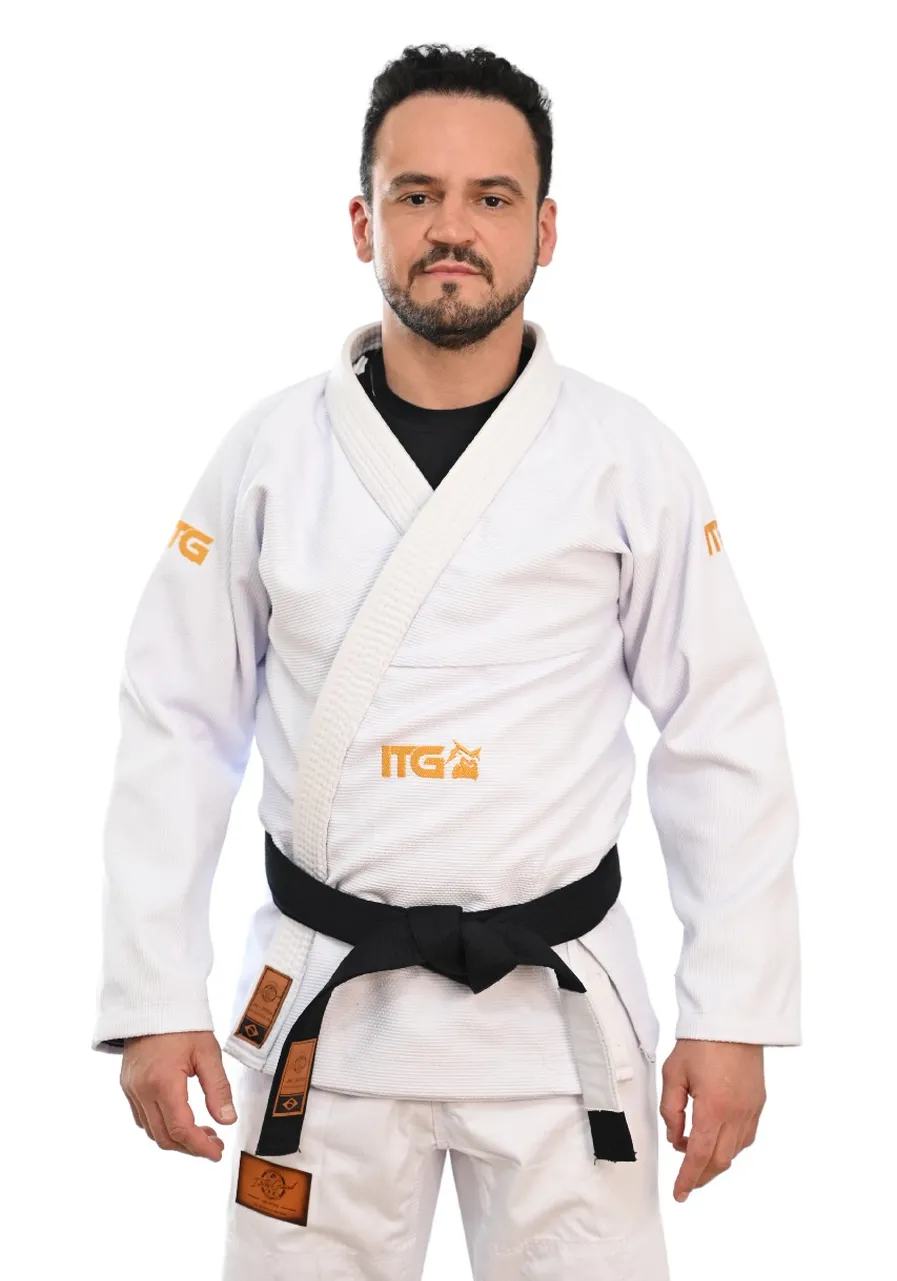 Kimono In The Guard Gold Pró Branco