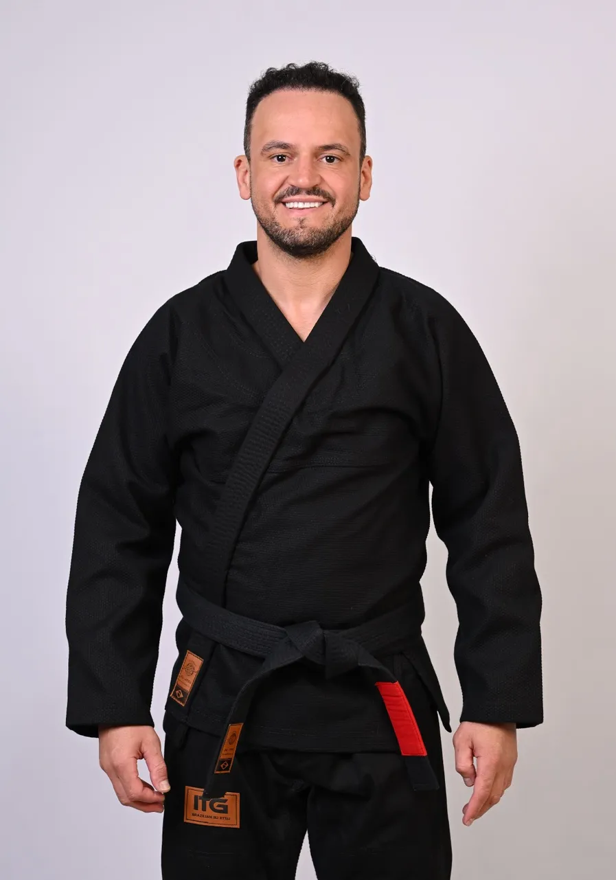 Kimono In The Guard Jiu-Jitsu Liso PRÓ PRETO