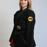 Kimono In The Guard Feminino BJJ Classic Preto - imagem 4