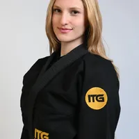Kimono In The Guard Feminino BJJ Classic Preto - imagem 3
