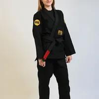 Kimono In The Guard Feminino BJJ Classic Preto - imagem 7