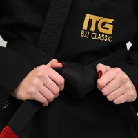 Kimono In The Guard Feminino BJJ Classic Preto - imagem 5