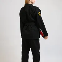 Kimono In The Guard Feminino BJJ Classic Preto - imagem 9