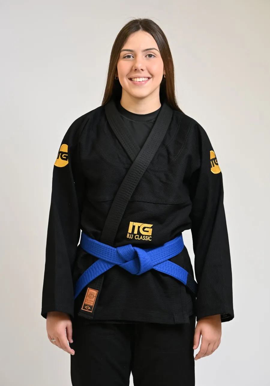 Kimono In The Guard Feminino BJJ Classic Preto