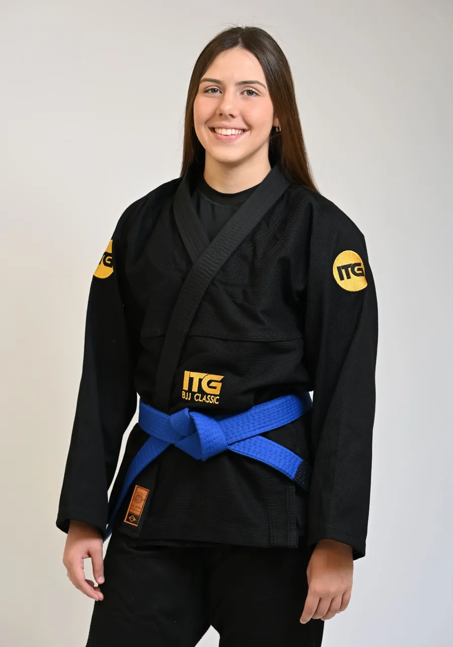 Kimono In The Guard Feminino BJJ Classic Preto