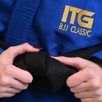 Kimono In The Guard Feminino BJJ Classic Azul - imagem 6