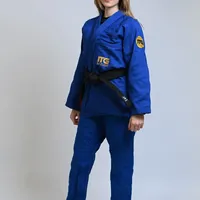 Kimono In The Guard Feminino BJJ Classic Azul - imagem 3