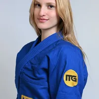 Kimono In The Guard Feminino BJJ Classic Azul - imagem 4