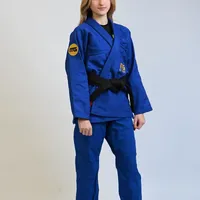 Kimono In The Guard Feminino BJJ Classic Azul - imagem 7